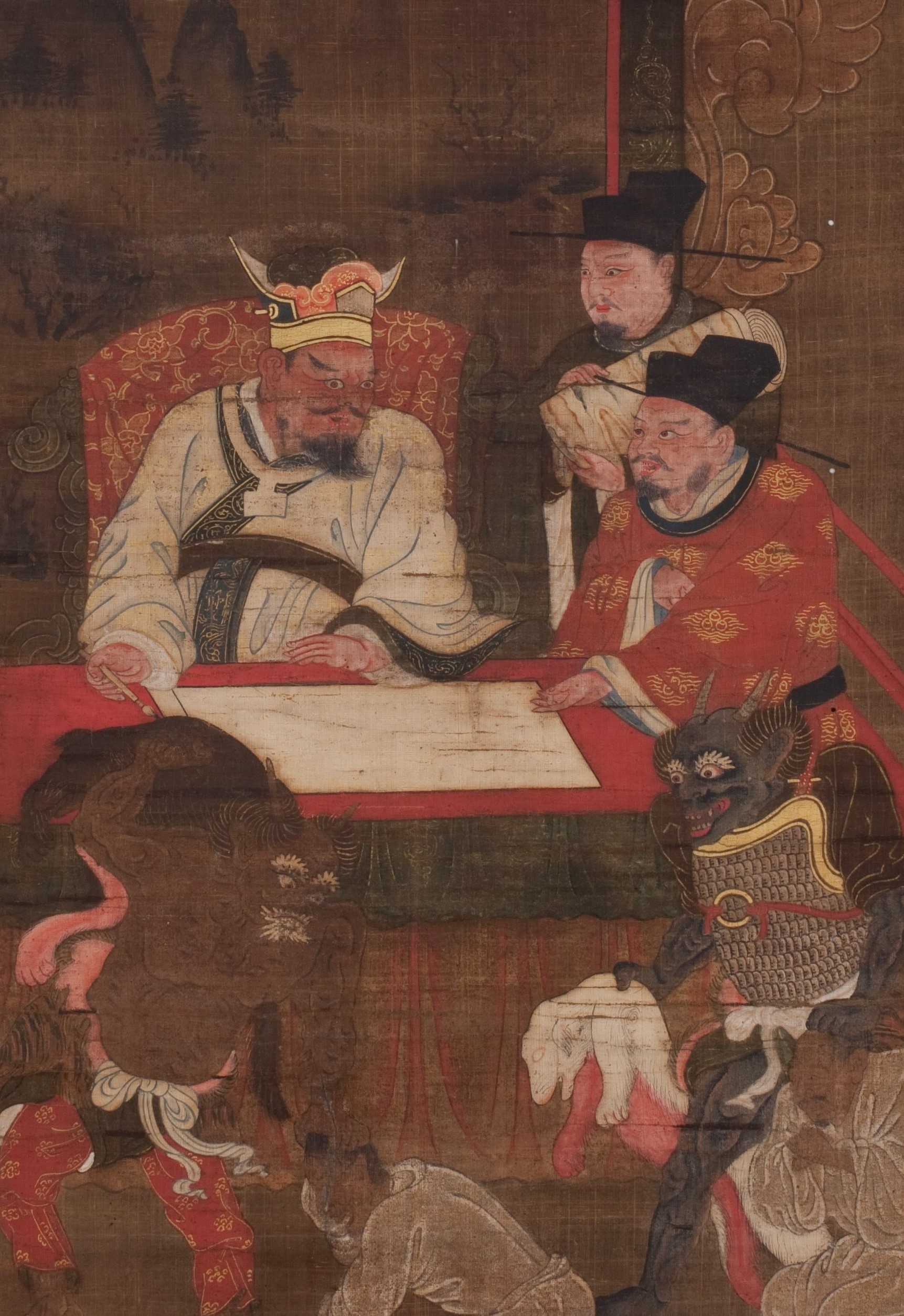 作品詳細: 変成王図（十王図の内）神田家伝来（神田香巌・喜一郎）