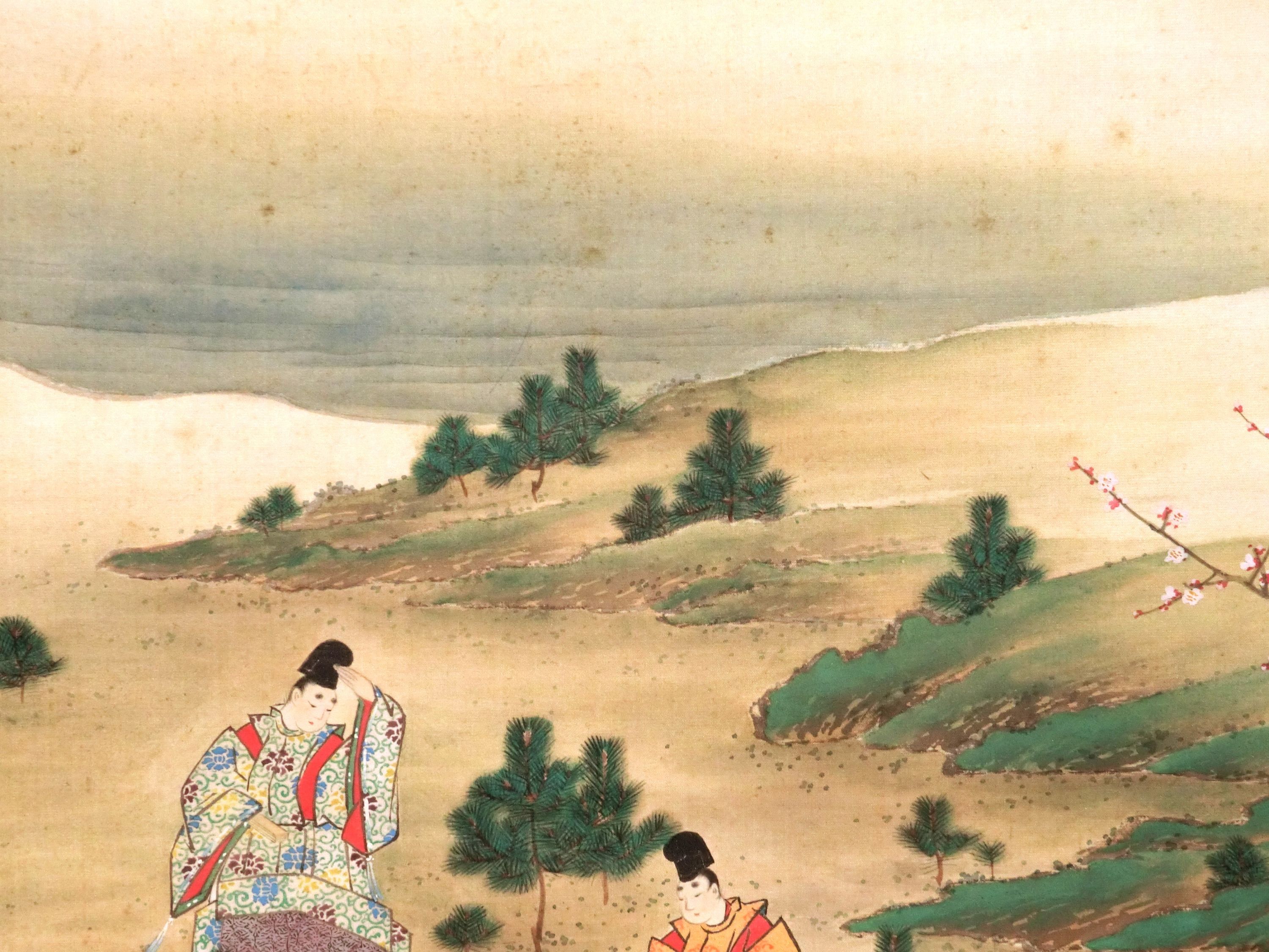 作品詳細: 土佐光武子の日の遊び図