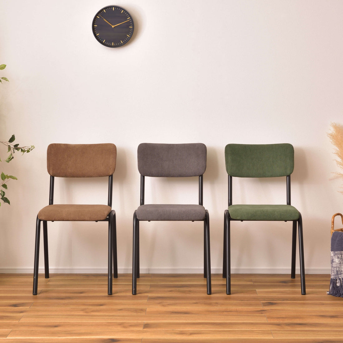 コーデュロイチェア｜Passo｜グレー – チェア・ソファ専門通販サイト