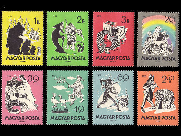 赤ずきんちゃん、ヘンゼルとグレーテルなど、童話・おとぎ話