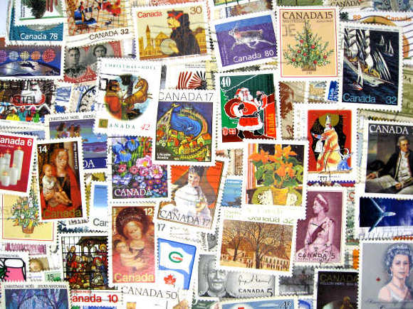 カナダの外国切手 [10枚入り]