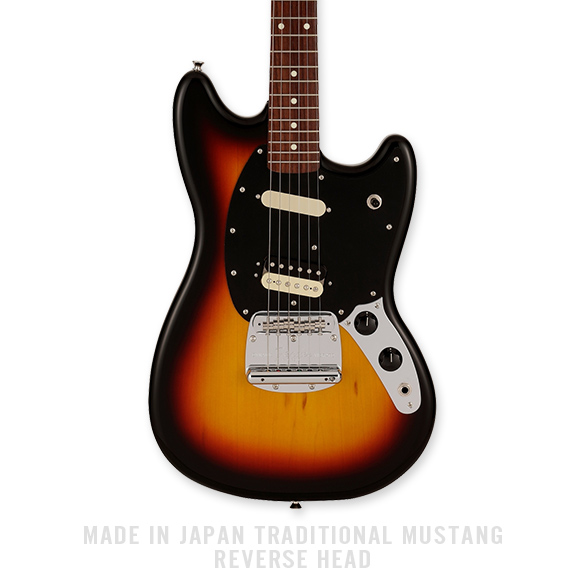 FENDER MADE IN JAPAN TRADITIONAL MUSTANG LIMITED RUN REVERSE HEAD
