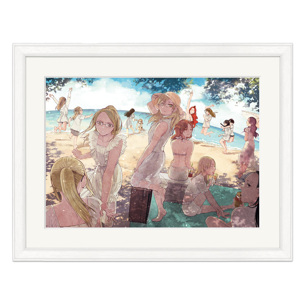 楽園展】直筆サイン入りB4キャラファイングラフ：シギサワカヤ[2026年1