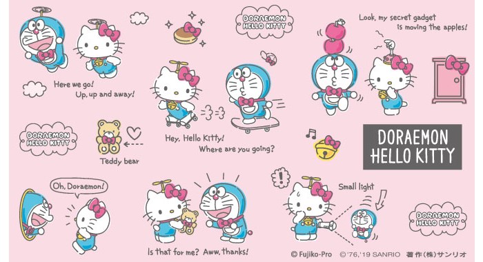 ドラえもん×ハローキティ」コラボの新アイテムが登場！ | Charalab
