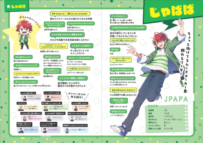 カラフルピーチ」初の公式ファンブック発売！ステッカーやマンガカード