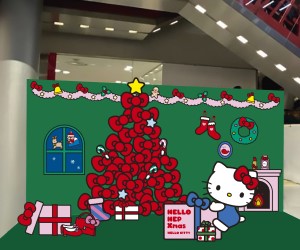 HEP FIVE」クリスマスはハローキティとコラボ！ステッカープレゼントや