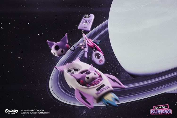 クロミ」宇宙旅行をテーマにしたテックアクセサリーが「CASETiFY」から