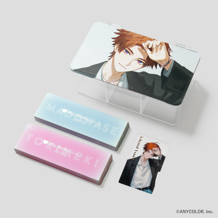 にじさんじ『3SKM』×カラーコンタクト「EverColor1day MILIMORE」限定