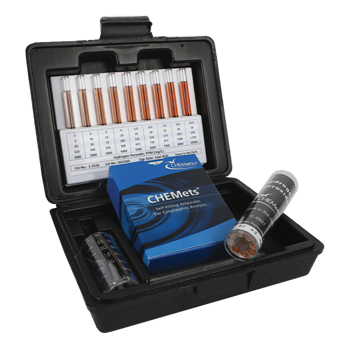 Hydrogen Peroxide Test Kit (K-5510) | CHEMetrics