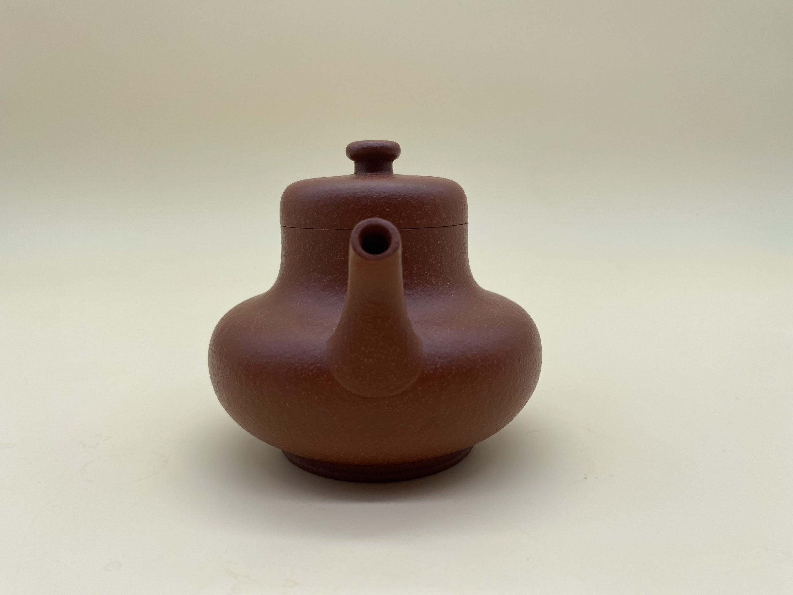 極上紫砂魚卵朱泥 思亭工夫茶壺 – 辰翼茶荘