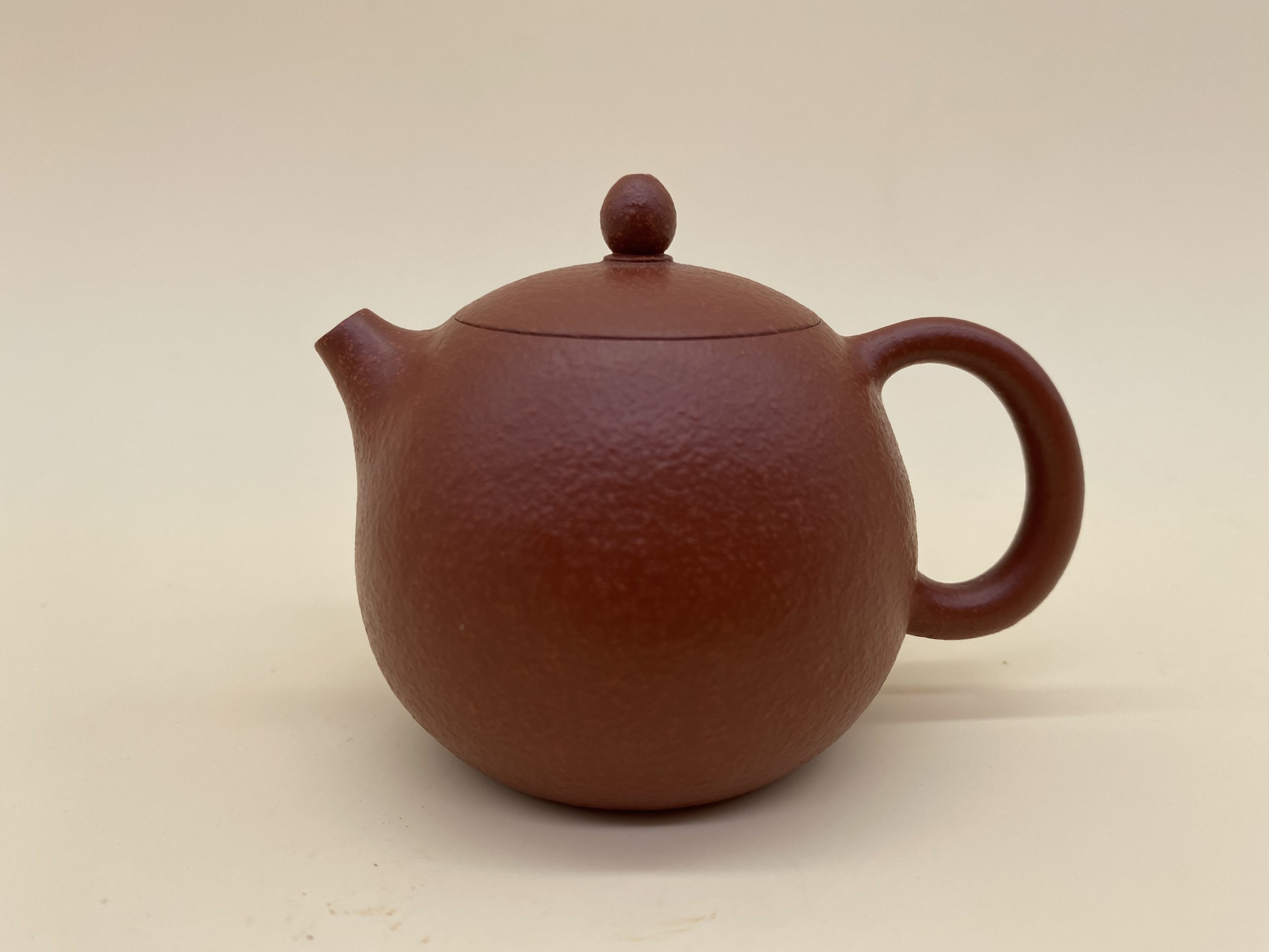 極上紫砂魚卵朱泥 龍蛋工夫茶壺 – 辰翼茶荘