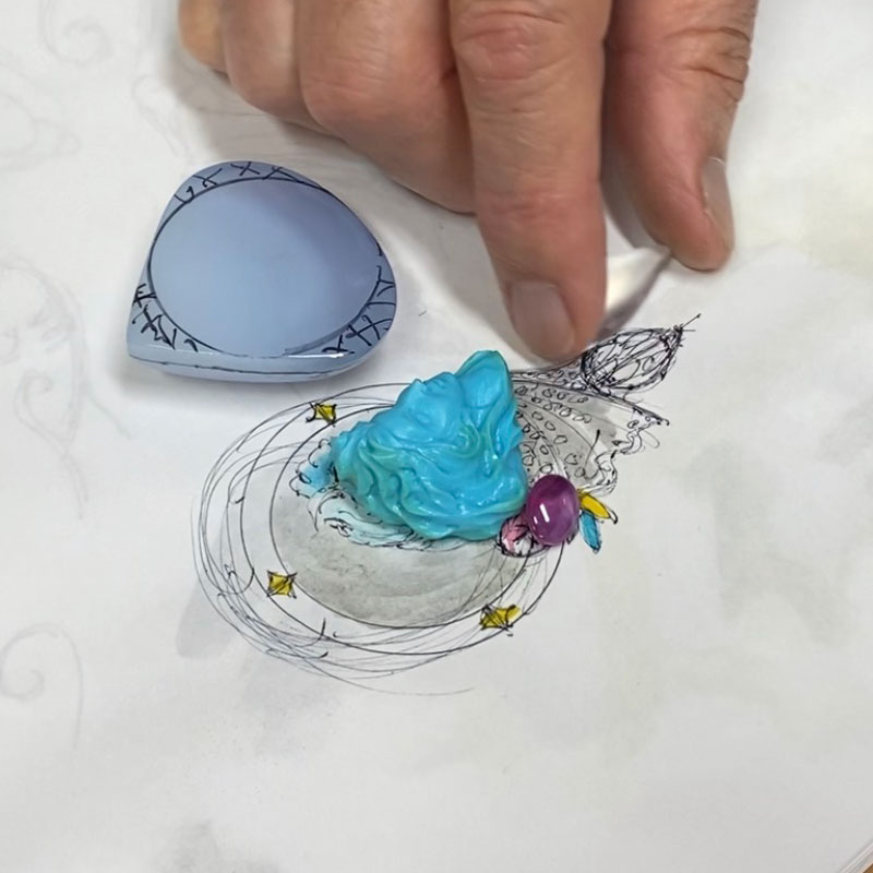 角江千代治 彫刻家 宝飾品作家