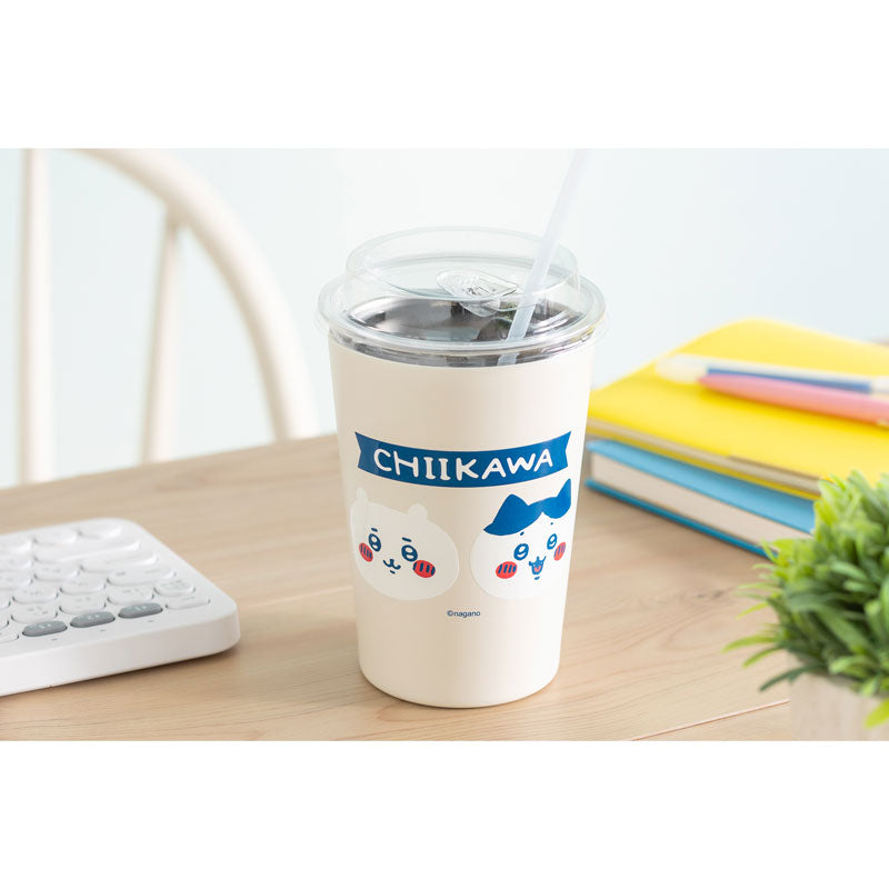 ちいかわ コンビニドリンクも入る保冷・保温タンブラー（なかよし