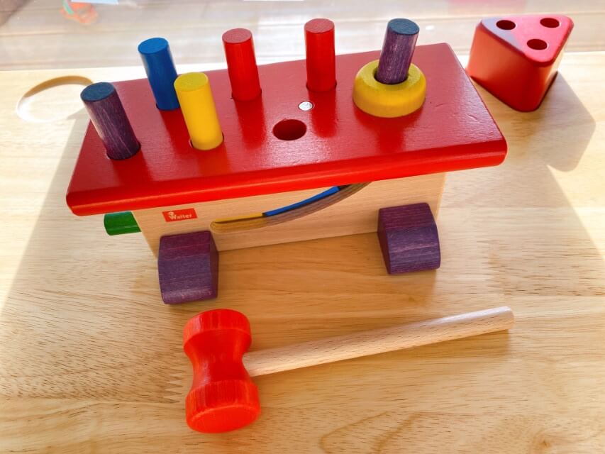 NIC社 大工さん ニック社 モンテッソーリ ペグ全てあり - ニック