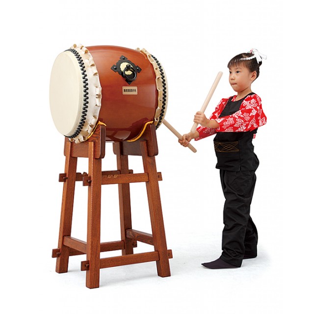 郷の響き長胴太鼓やぐら台セット1尺3寸 HS-Y130L - チャイルドショップ