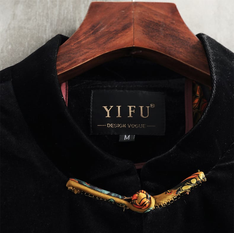 ベロアチャイナジャケット（ ジャケット・アウター）｜チャイナカジュアル