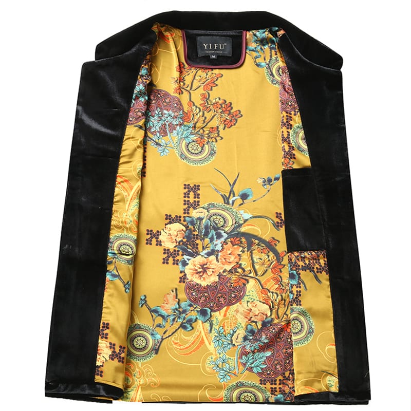 ベロアチャイナジャケット（ ジャケット・アウター）｜チャイナカジュアル