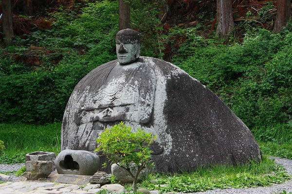 万治の石仏と首地蔵