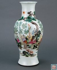 中国骨董品：粉彩（琺瑯彩）の陶磁器の買取と鑑定・査定、オークション