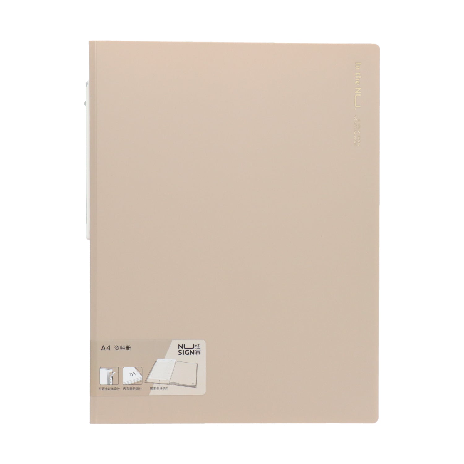 Nusign クリアファイル A4 60ポケット – インクのチップス本店