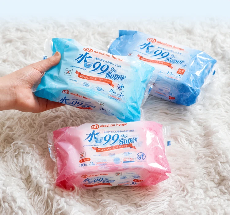 水99% Superシリーズ アカチャンホンポのおしりふき｜赤ちゃん本舗