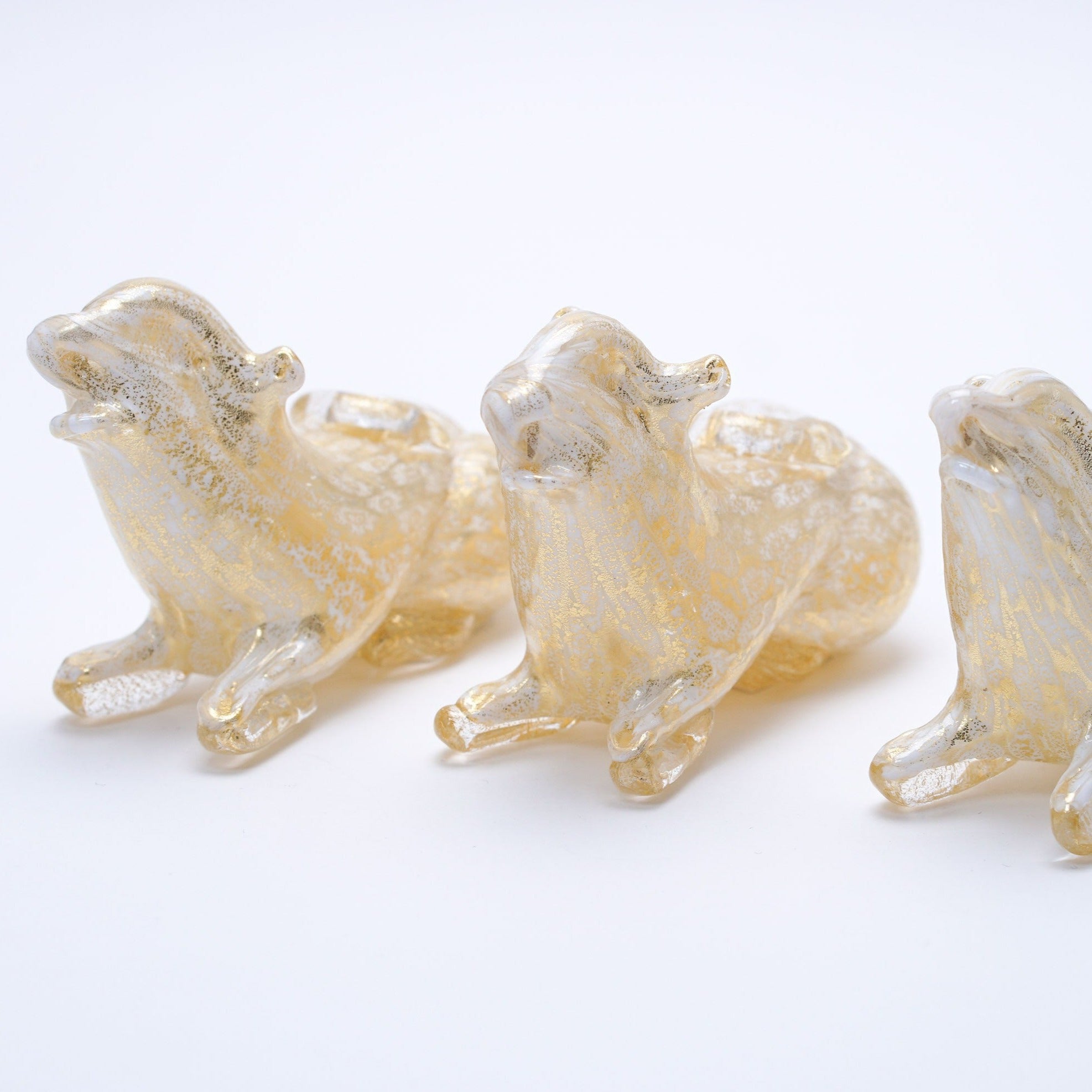 ムラーノガラス（ベネチアングラス）〈オブジェ／置物〉「寅