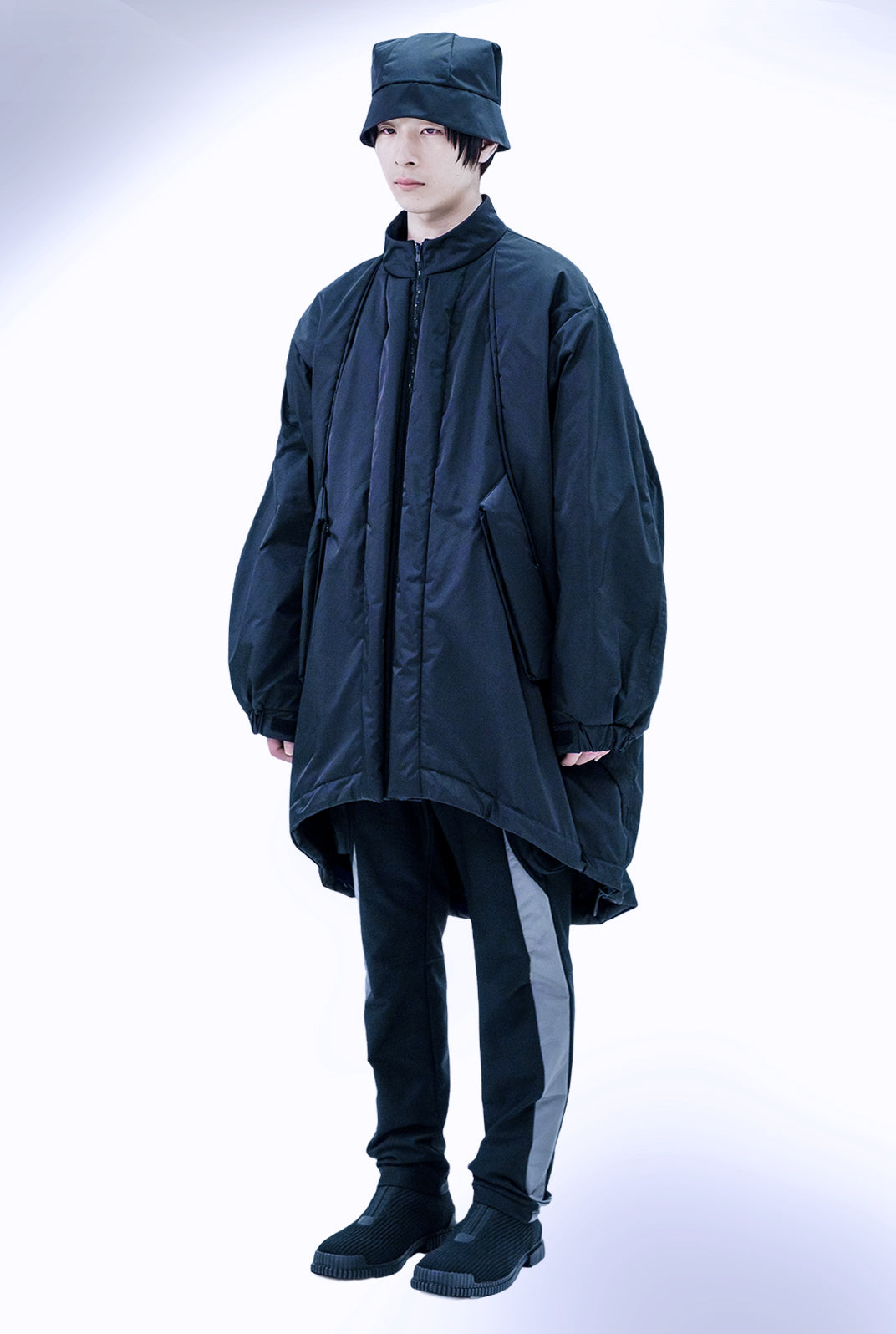 再販] SHELTER COAT / black – chloma - official web store