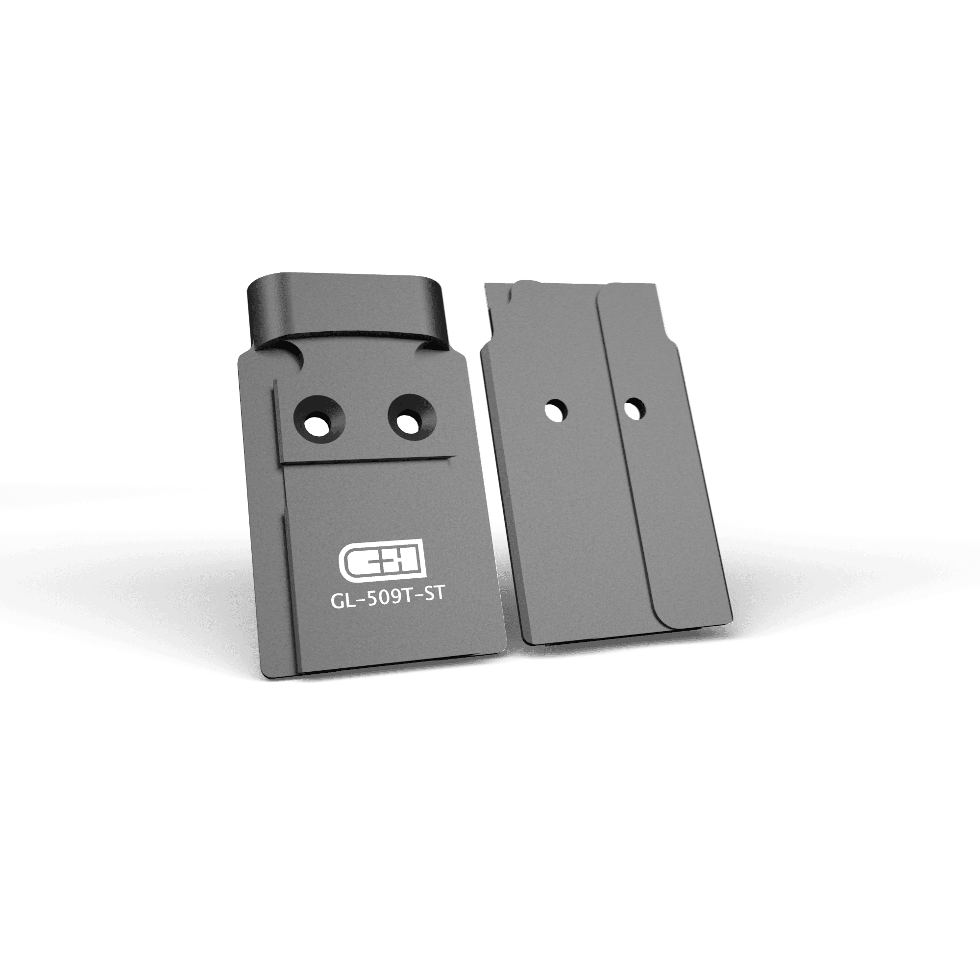 V4 MIL/LEO Adapter Holosun 509T Fits GLOCK MOS **STEEL** - C&H
