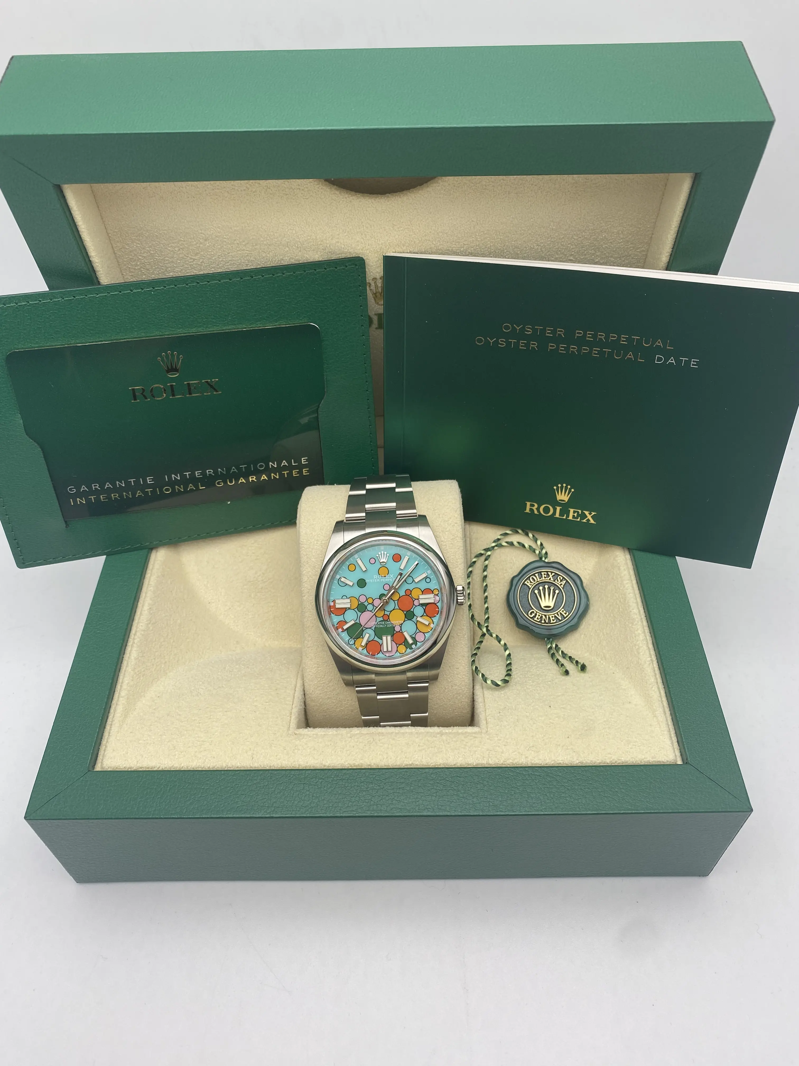 Rolex 124300 Oyster Perpetual 41mm Custom Celebration + Original