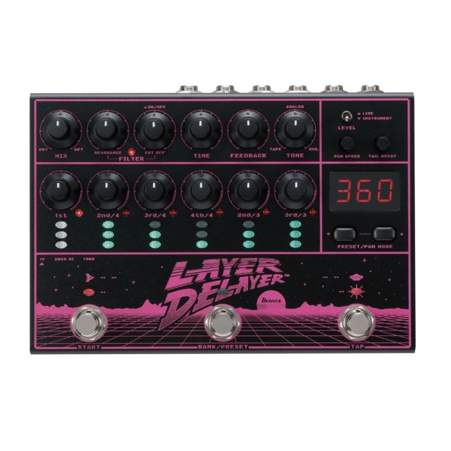 Ibanez LD303 Layer Delayer Multi Head Delay Effects Pedal – Chuck