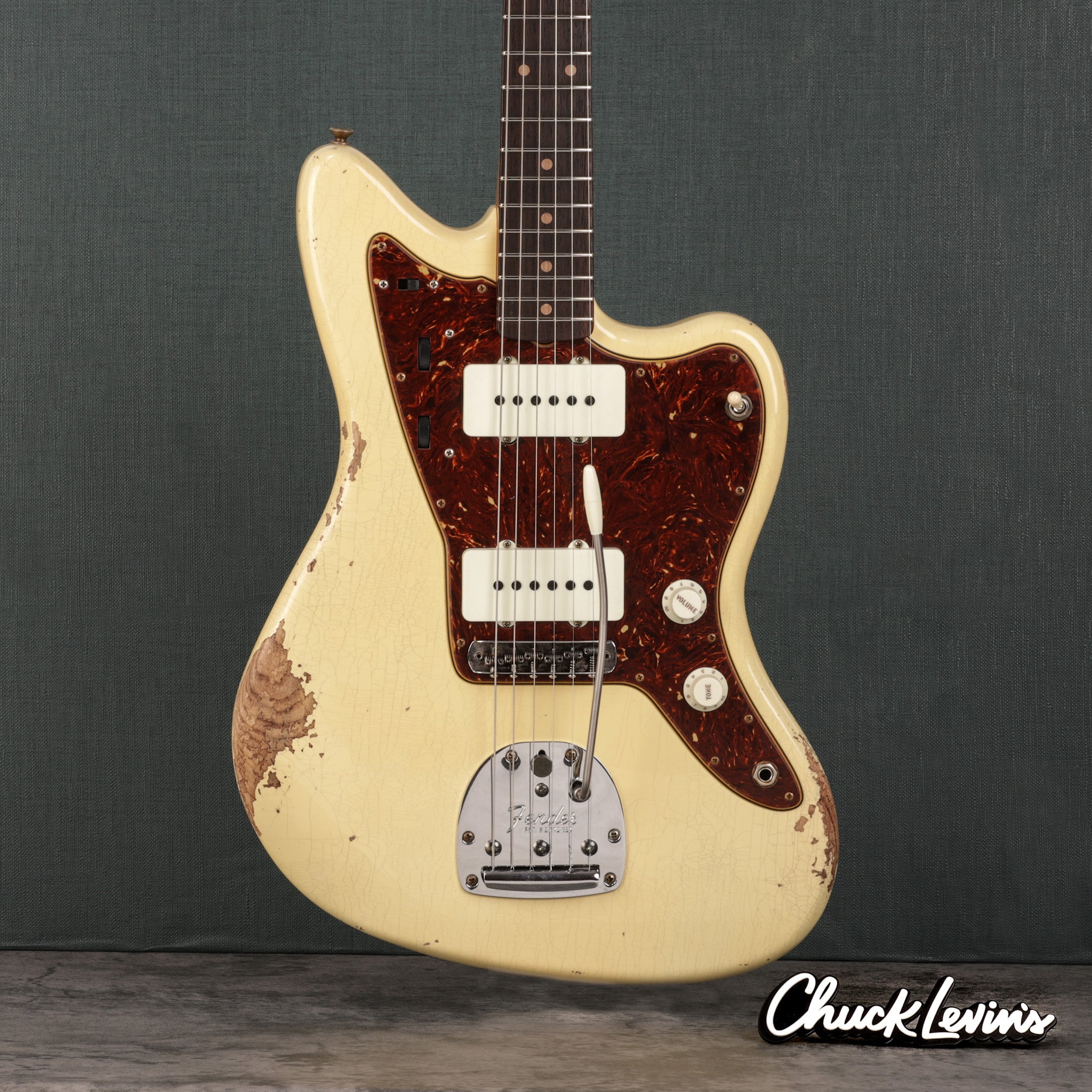 Fender Custom Shop 62 Jazzmaster Heavy Relic Guitar - Aged Vintage