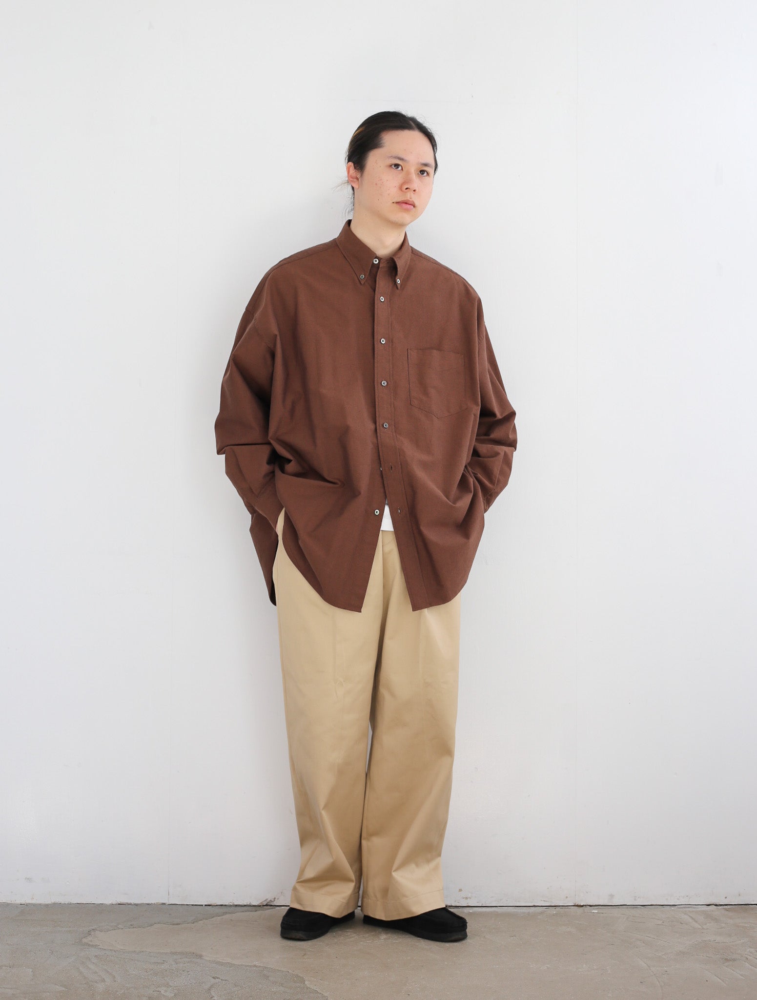 Graphpaper Oxford L/S Oversized B.D Shirt – Chum!