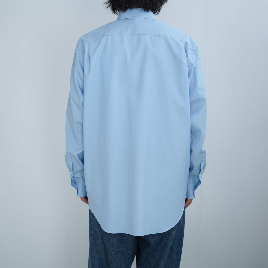 26SS】AURALEE WASHED FINX TWILL SHIRT 