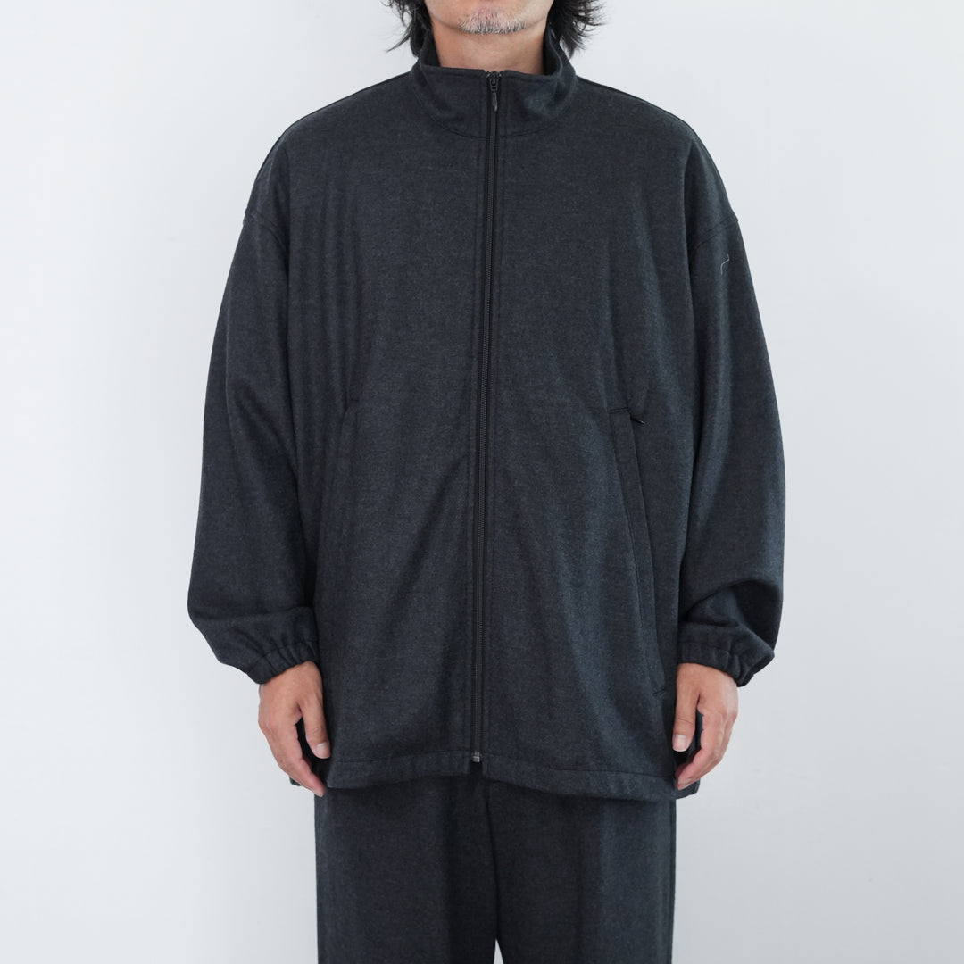 Graphpaper Wool Smooth Flannel Track Blouson 
