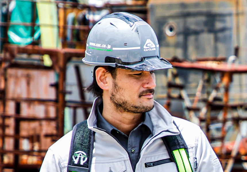 0381 リフレクションスケルトンバイザーヘルメットC2型 | CUC・ CHUSAN