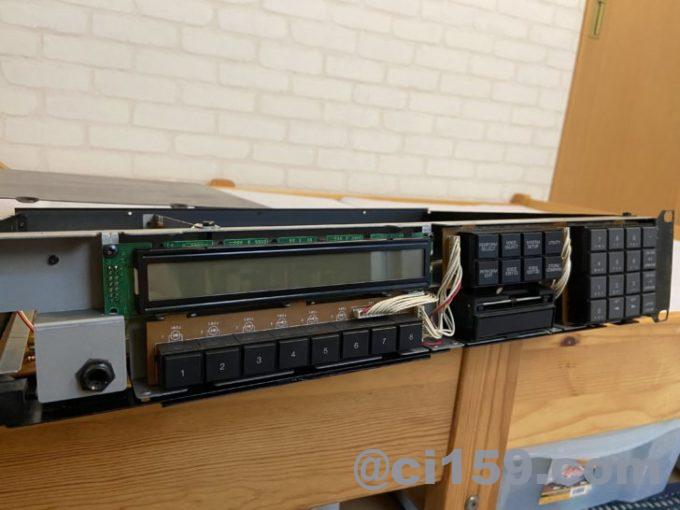 シンセサイザー】電源が入らなくなった「音源モジュールTX802」を修理