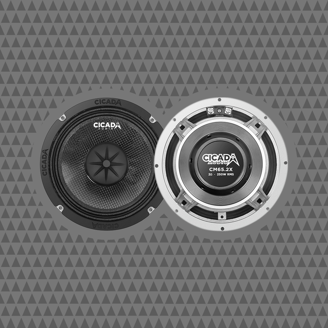 Buy 6.5-INCH MID-BASS COMPONENT SPEAKERS KIT - 2Ω - Cicada Audio