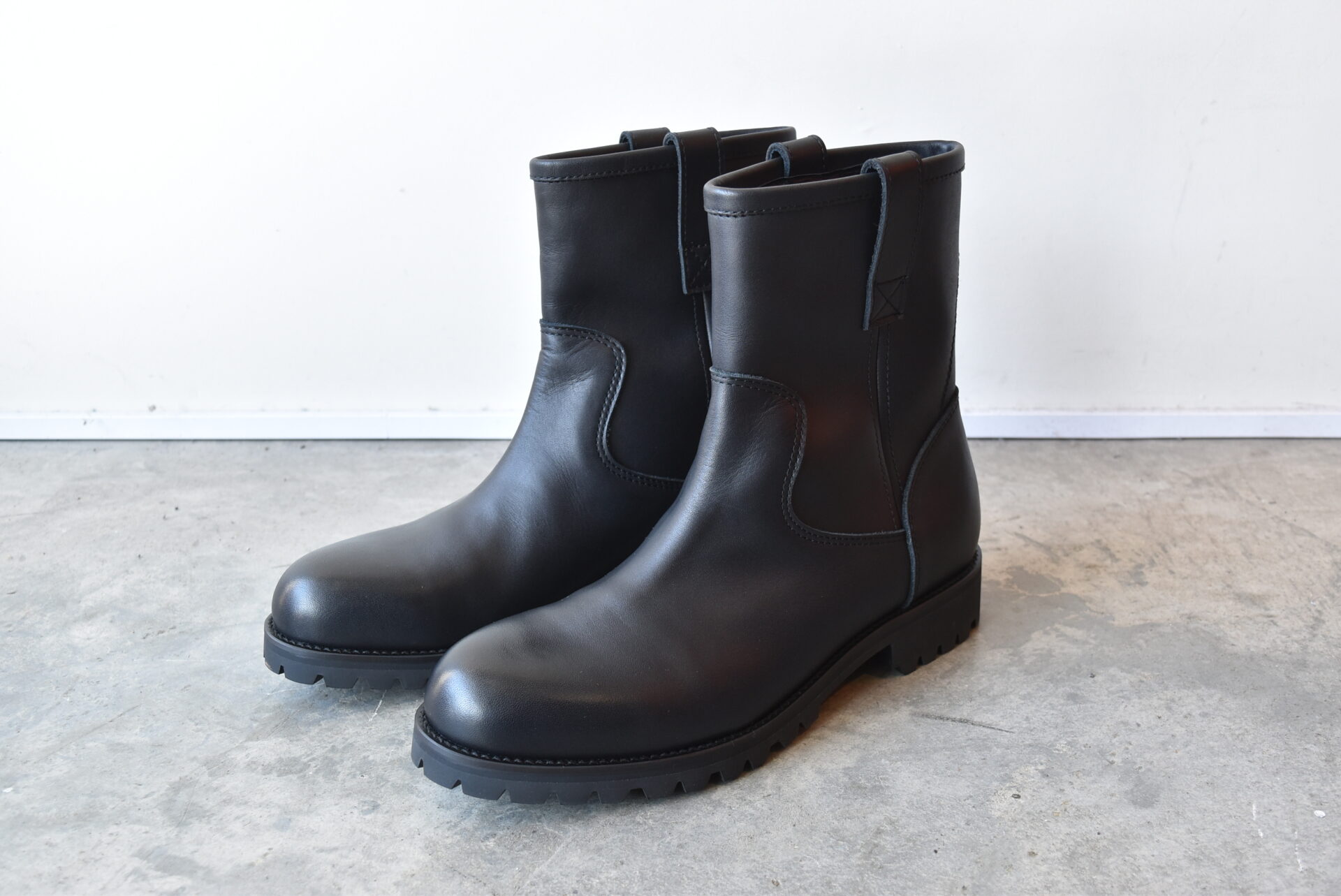 PADRONE パドローネ PU7358-1127-24C SHORT WORK BOOTS (WATER PROOF