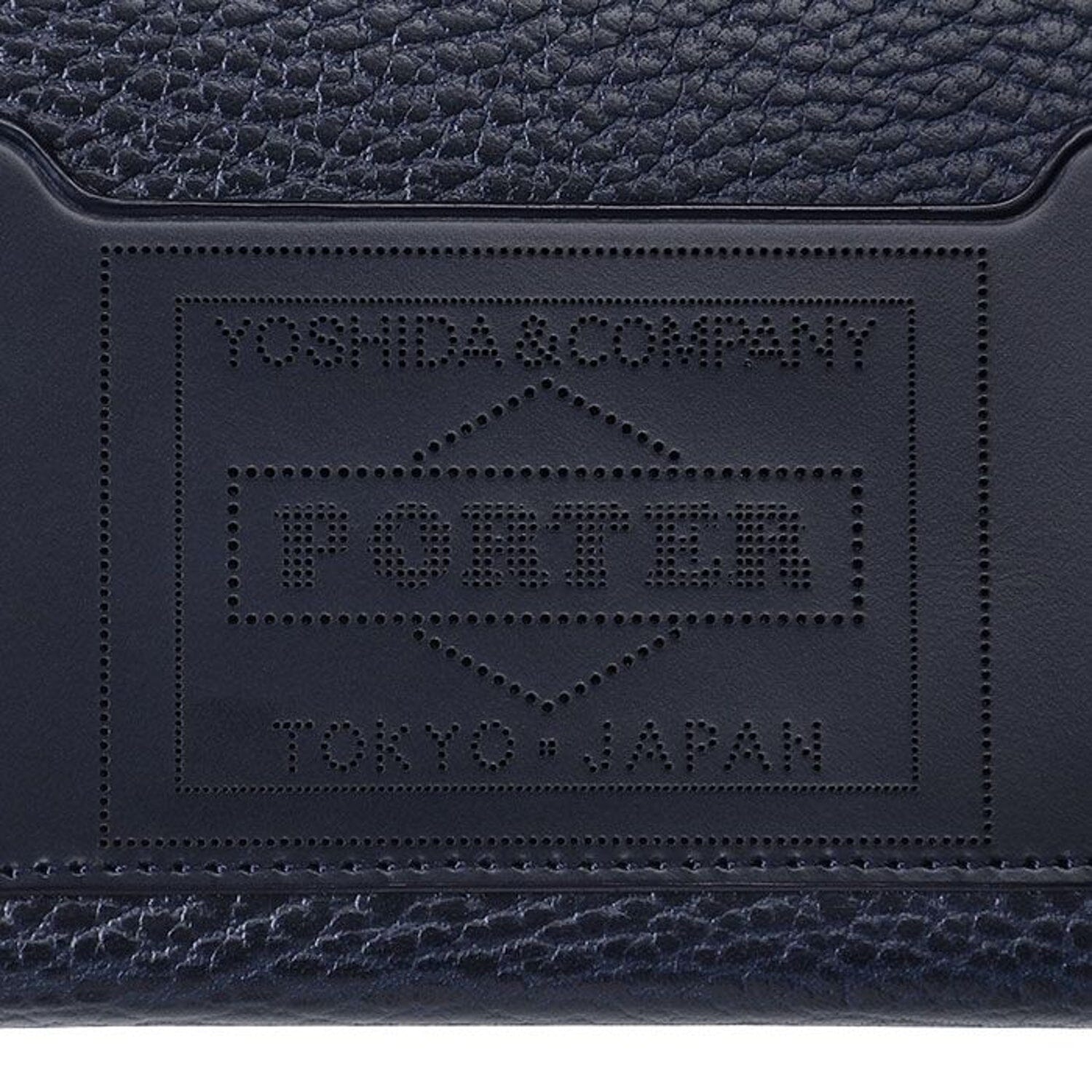 Porter-Yoshida & Co. - Glaze Zip Multi Wallet - Black – City