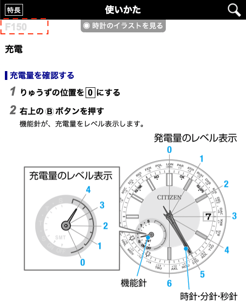 機種番号（キャリバー No.）を調べる | シチズンウオッチ オフィシャル