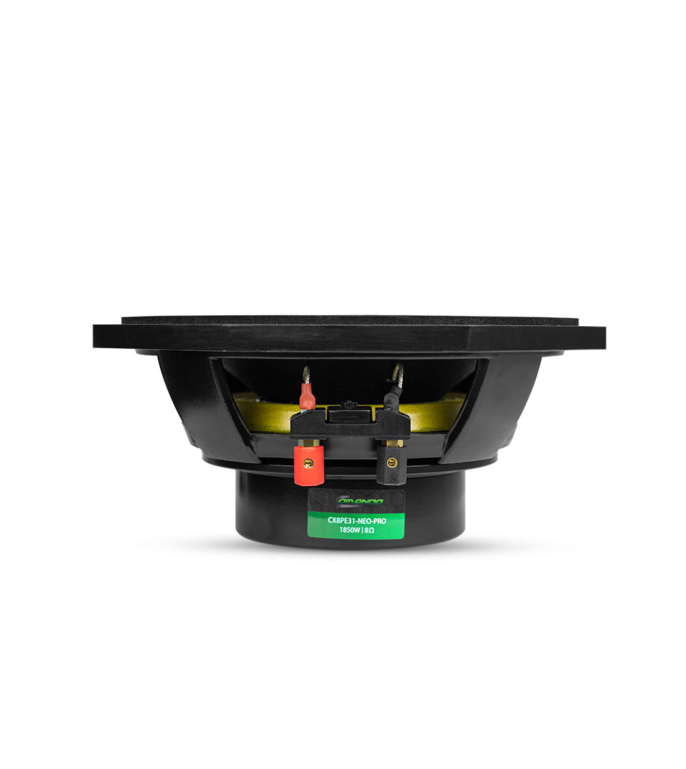 CX8PE31-NEO-PRO | 8'' HIGH-POWER NEODYMIUM MIDRANGE SPEAKER