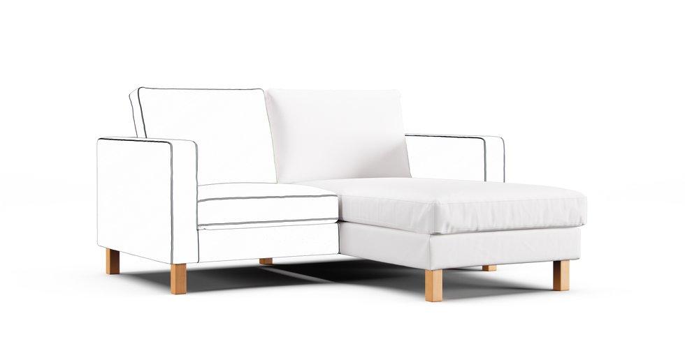 IKEA Karlstadのソファカバー - パフォーマンススリップカバー