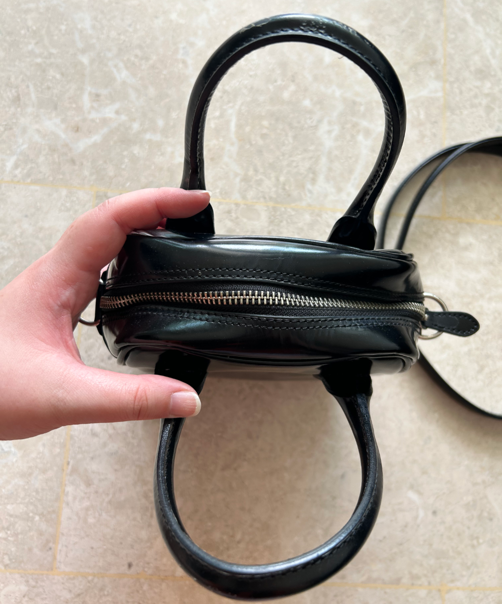 Comme des Garcons Patent Leather 2-way Bag – Comme Please