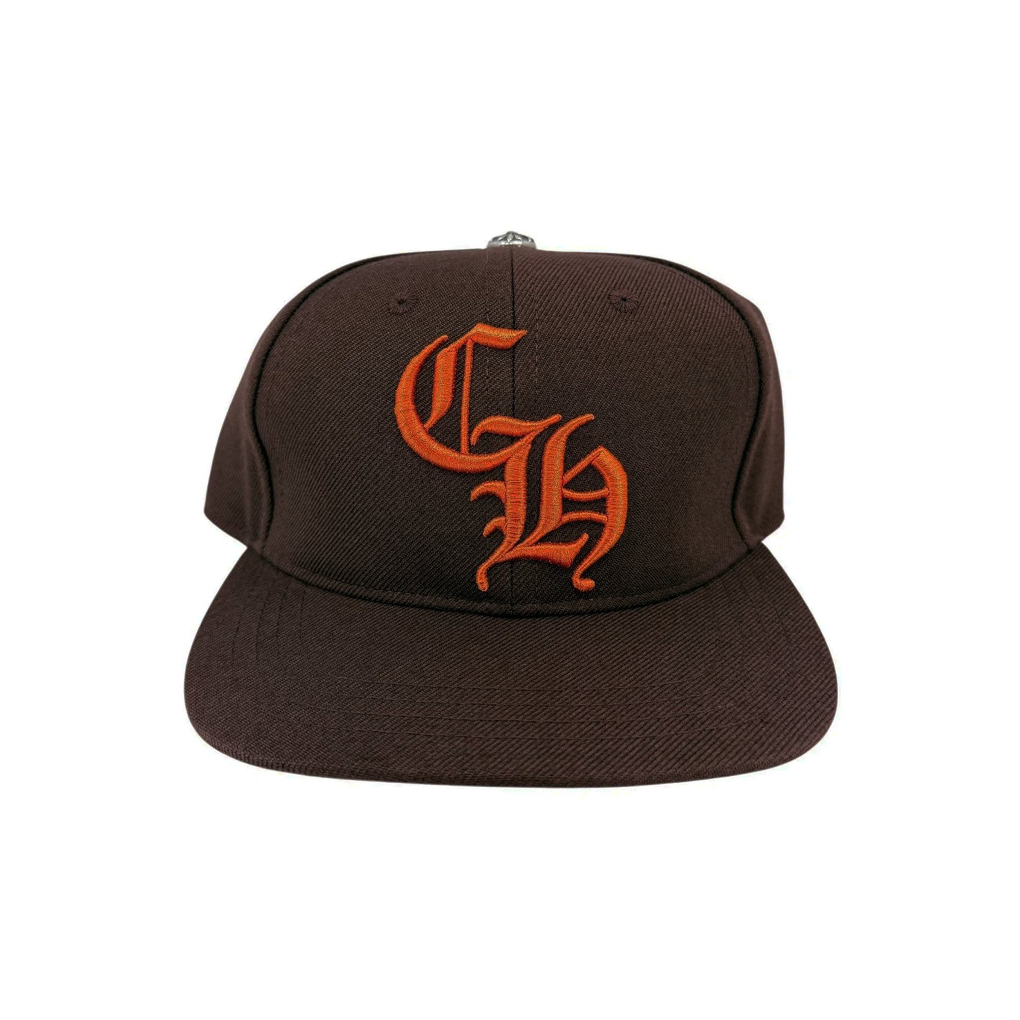 Chrome Hearts CH Baseball Hat Brown/Orange – Common Hype