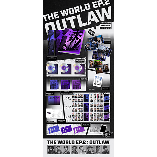 THE WORLD EP.2 : OUTLAW [3形態セット][CD] - ATEEZ - UNIVERSAL