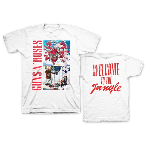 GNR Appetite Atack Tee (T-Shirts / White)[グッズ] - ガンズ・アンド
