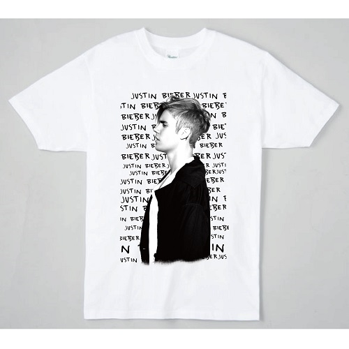 Justin Bieber Side Face Tee[グッズ] - ジャスティン・ビーバー