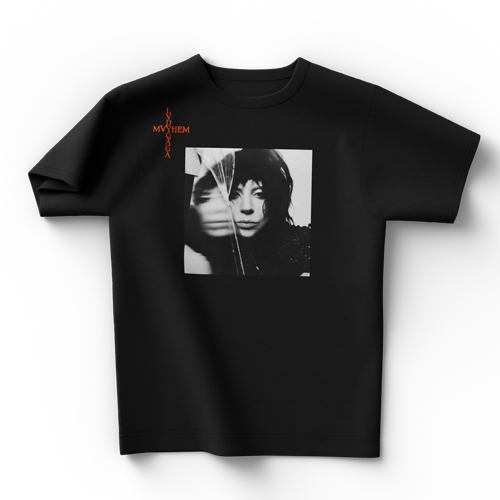 MAYHEM Cover S/S Tee[グッズ] - レディー・ガガ - UNIVERSAL MUSIC JAPAN