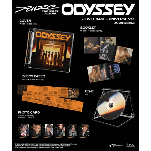 ODYSSEY [Jewel Case Ver. (Japan Exclusive)][2種セット][プレミアム