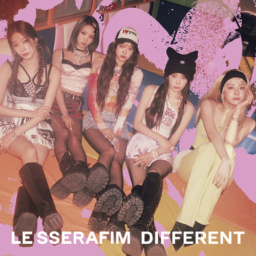 DIFFERENT [初回限定 PHOTOCARD盤][CD MAXI] - LE SSERAFIM